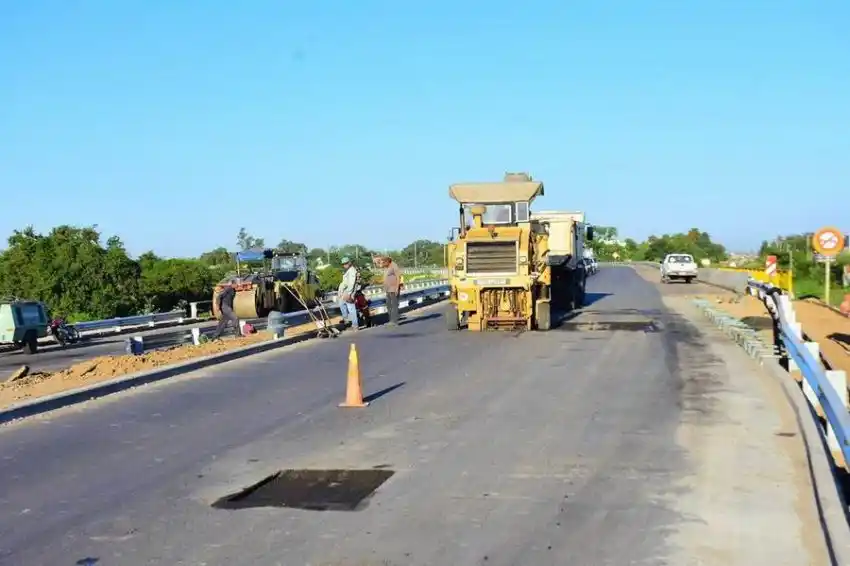 Entró en su etapa final la obra de la autovía en el tramo Villa del Carmen – Cruz del Norte