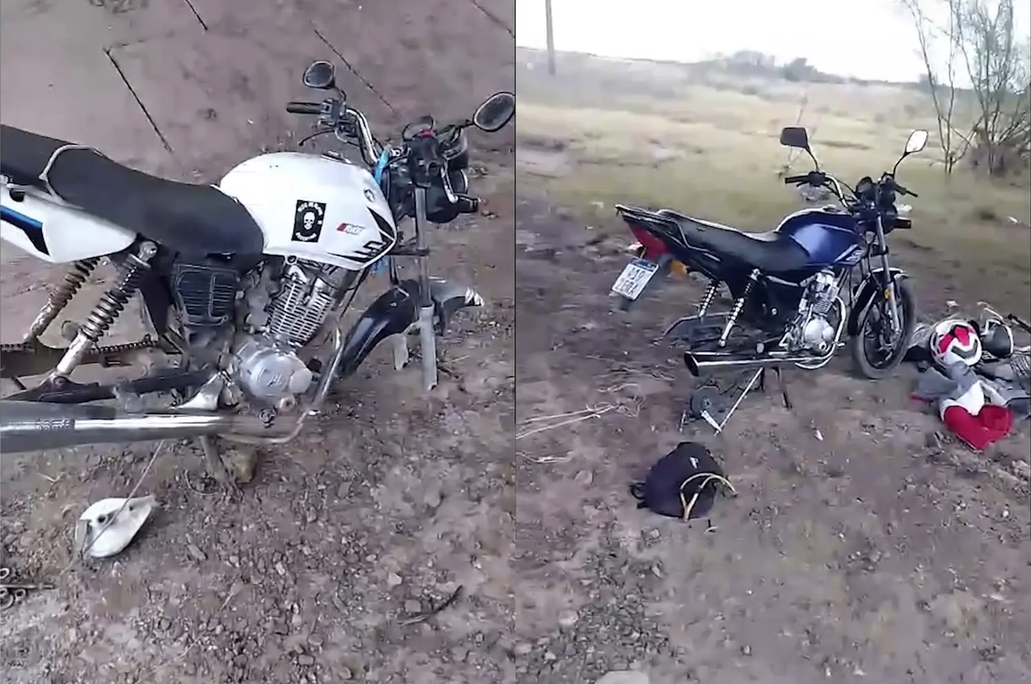 Le robaron una moto y al menos tres ruedas a un grupo de pescadores rafaelinos en Progreso
