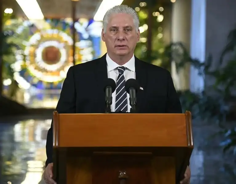 Díaz-Canel desafió a Trump y aseguró que Cuba se prepara "para la guerra"