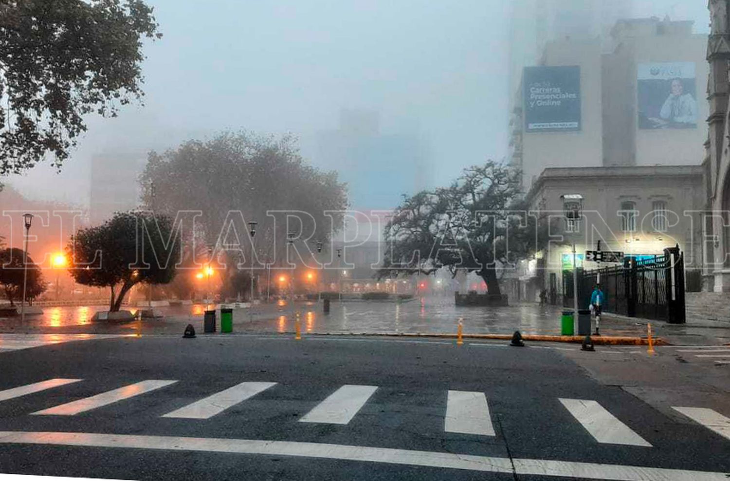 Sábado con mañana fría, algunas lloviznas y a la espera del sol