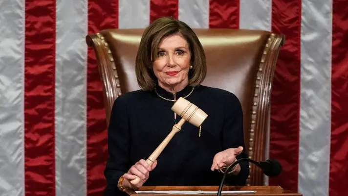 Nancy Pelosi reelegida presidenta de la Cámara de Representantes del Congreso de EE.UU.