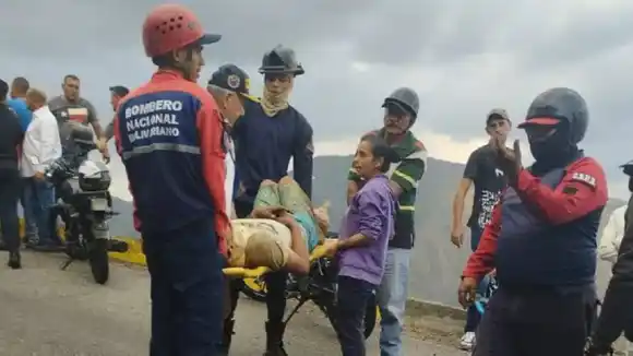 TRÁGICO: cuatro  muertos y tres heridos en un accidente de tránsito en la vía a la COLONIA TOVAR