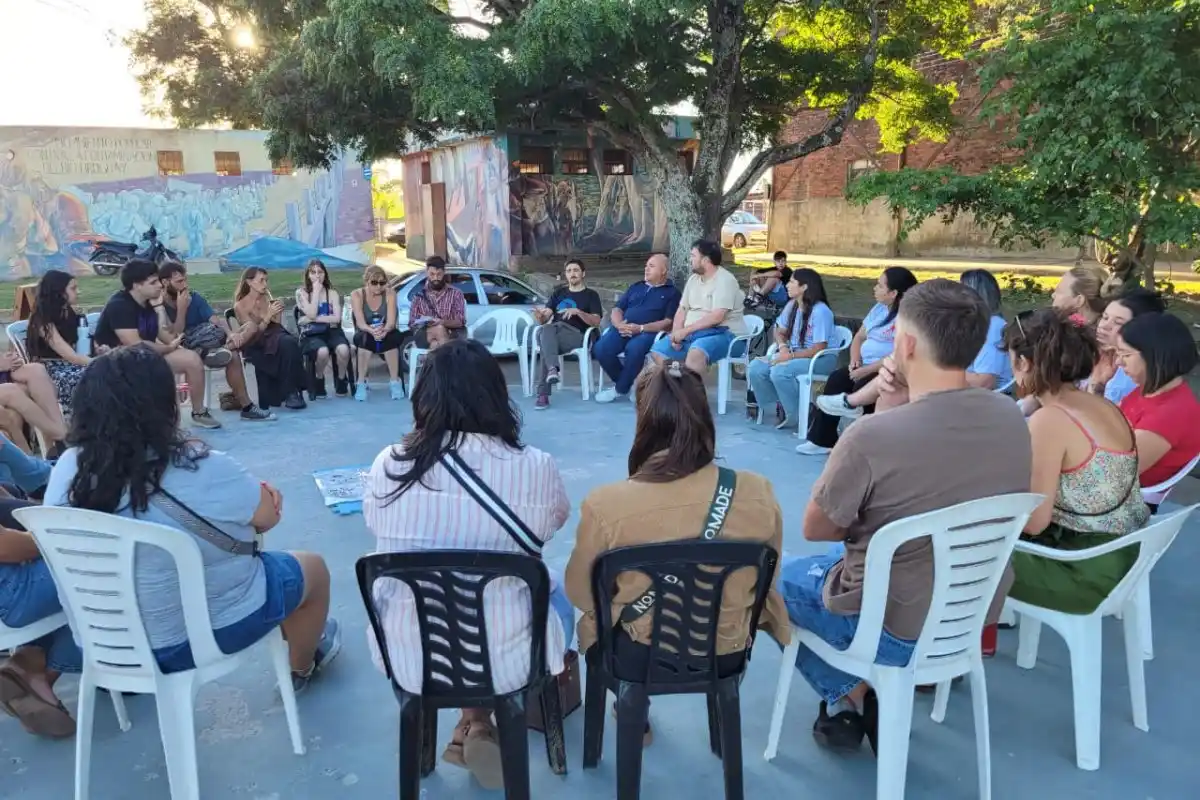 Desarrollo Social se reunió con diferentes organizaciones para abordar el consumo problemático en Gualeguaychú