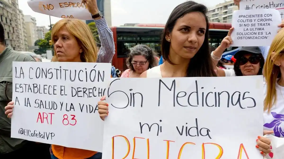 LOS PACIENTES SE MUEREN por falta de recursos: Venezuela solo dedica 4% del PIB a la salud