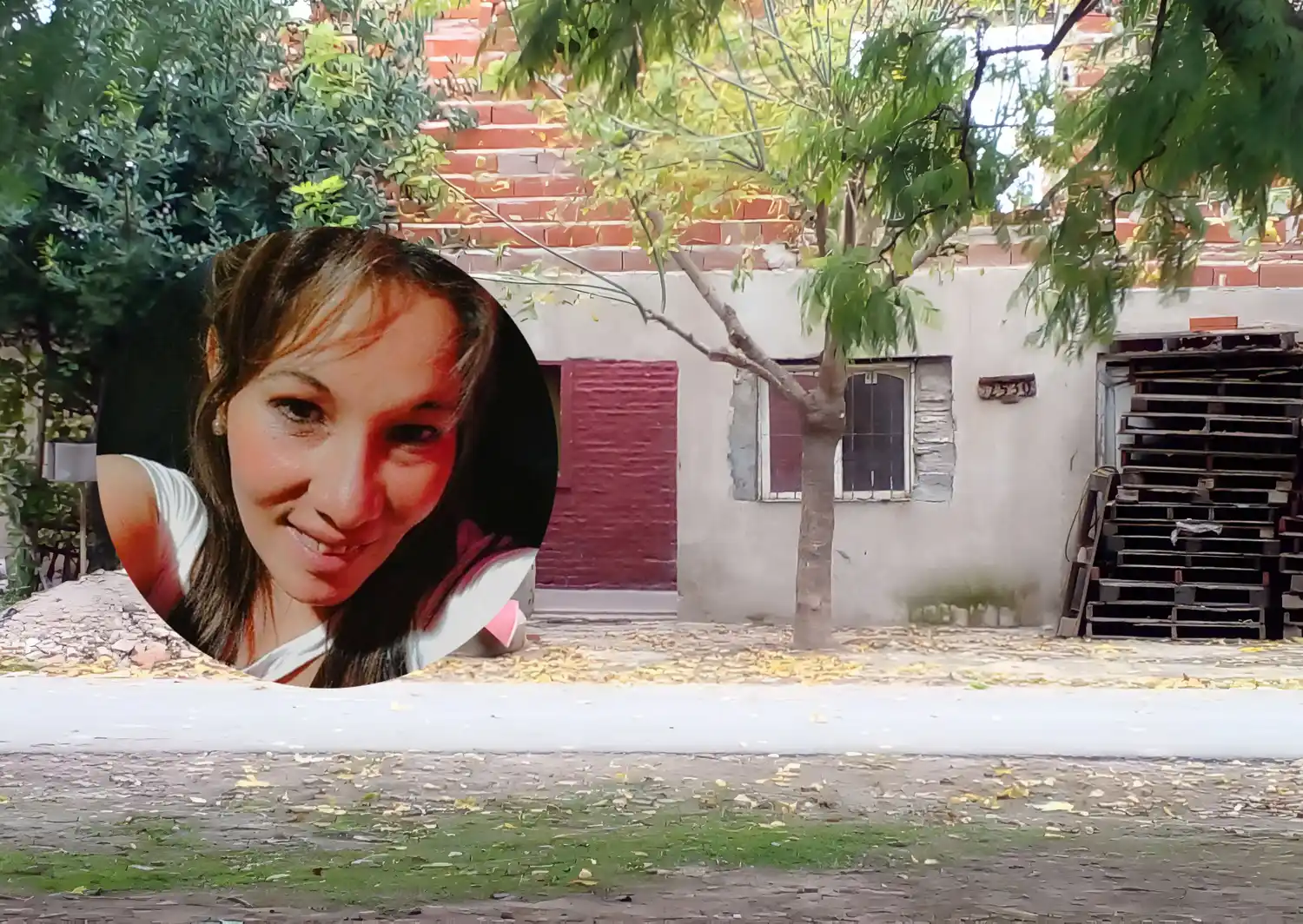 Sandr Nouet fue alcanzada por una balacera descerrajada sobre su casa.