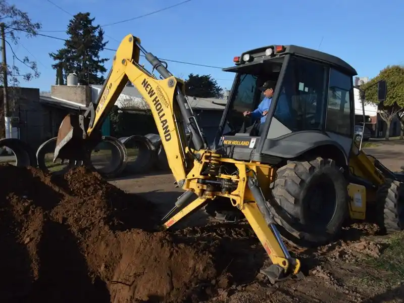 Las máquinas no se detienen en Venado Tuerto.