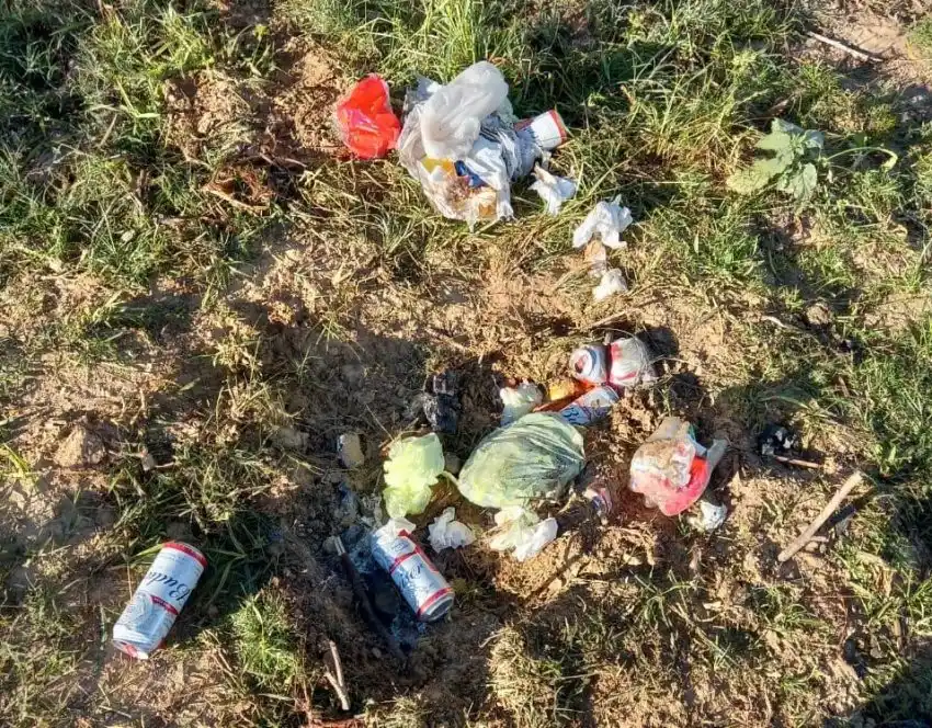 Con los paseos masivos volvieron los microbasurales