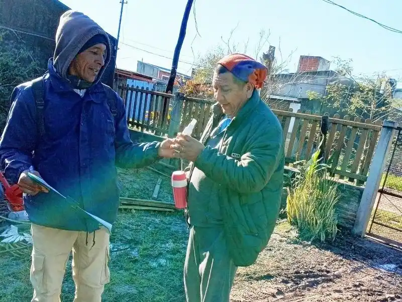 Siguen los trabajos preventivos 
contra el dengue en toda la provincia
