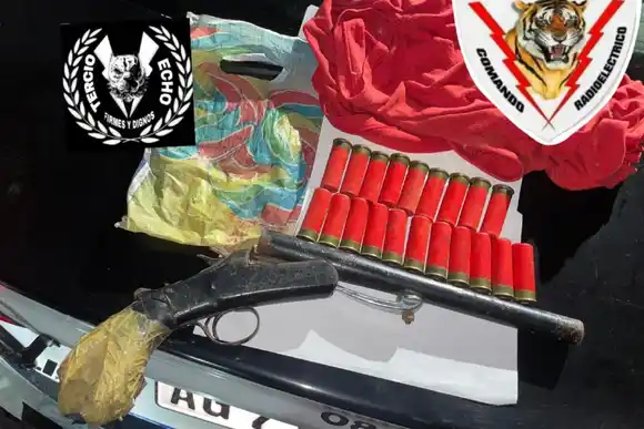 Amenazó a un vecino con una escopeta durante una discusión y fue detenido en zona sur