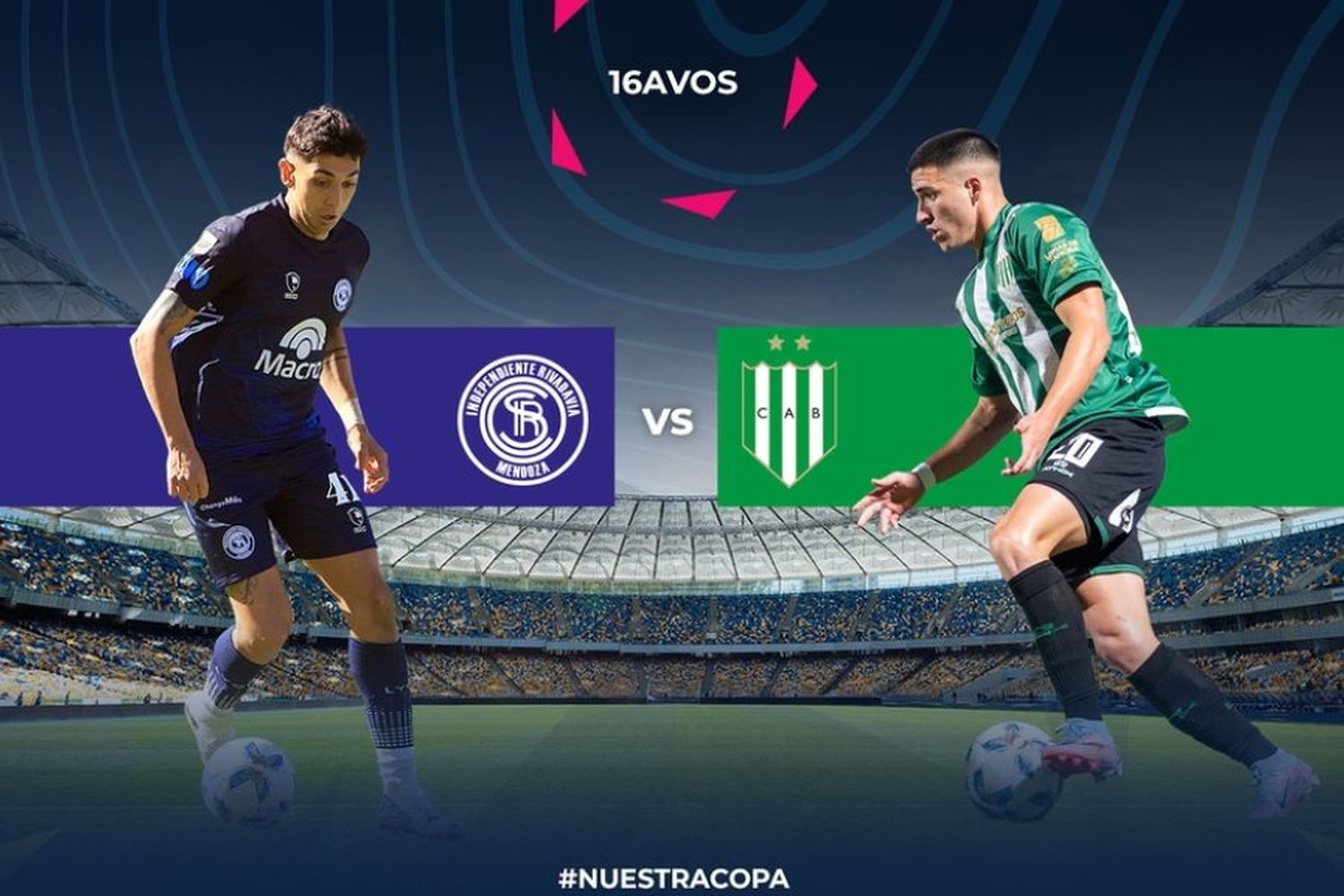 Independiente Riv. de Mza y Banfield buscan los octavos en la Copa Argentina