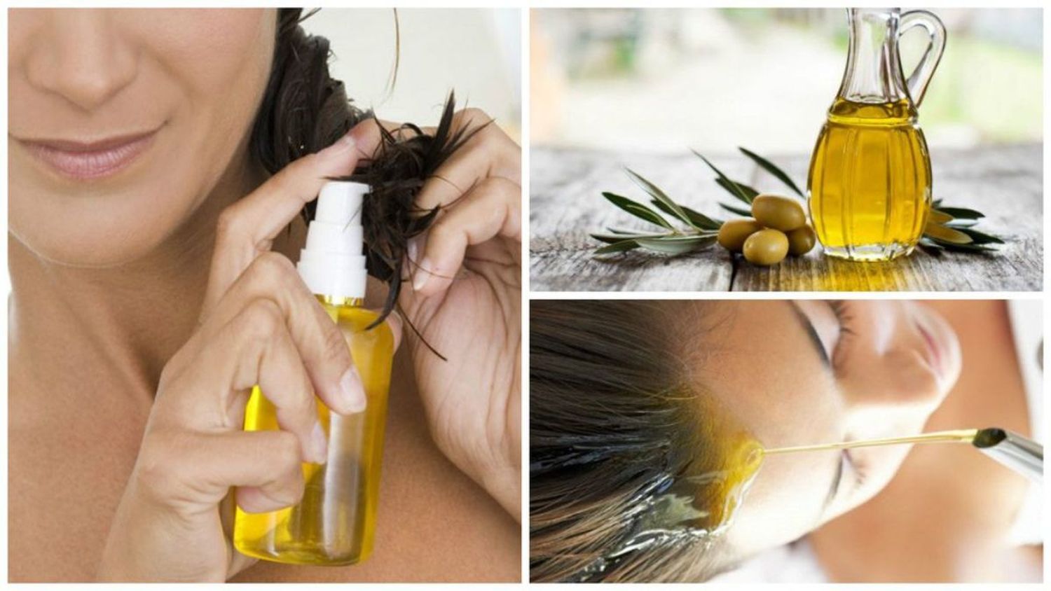 Dile adiós la caspa con este remedio con aceite de oliva