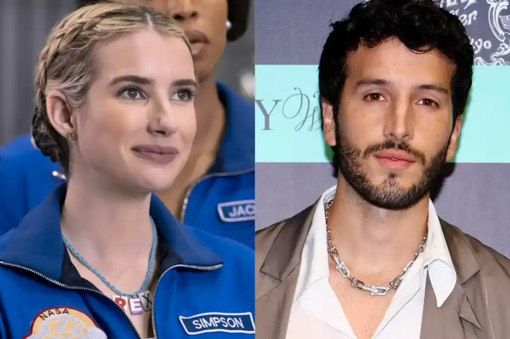 Emma Roberts y Sebastián Yatra