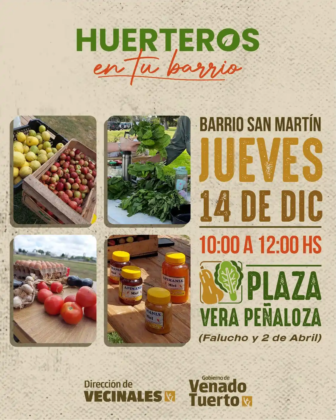 Huerteros en tu barrio 14-12