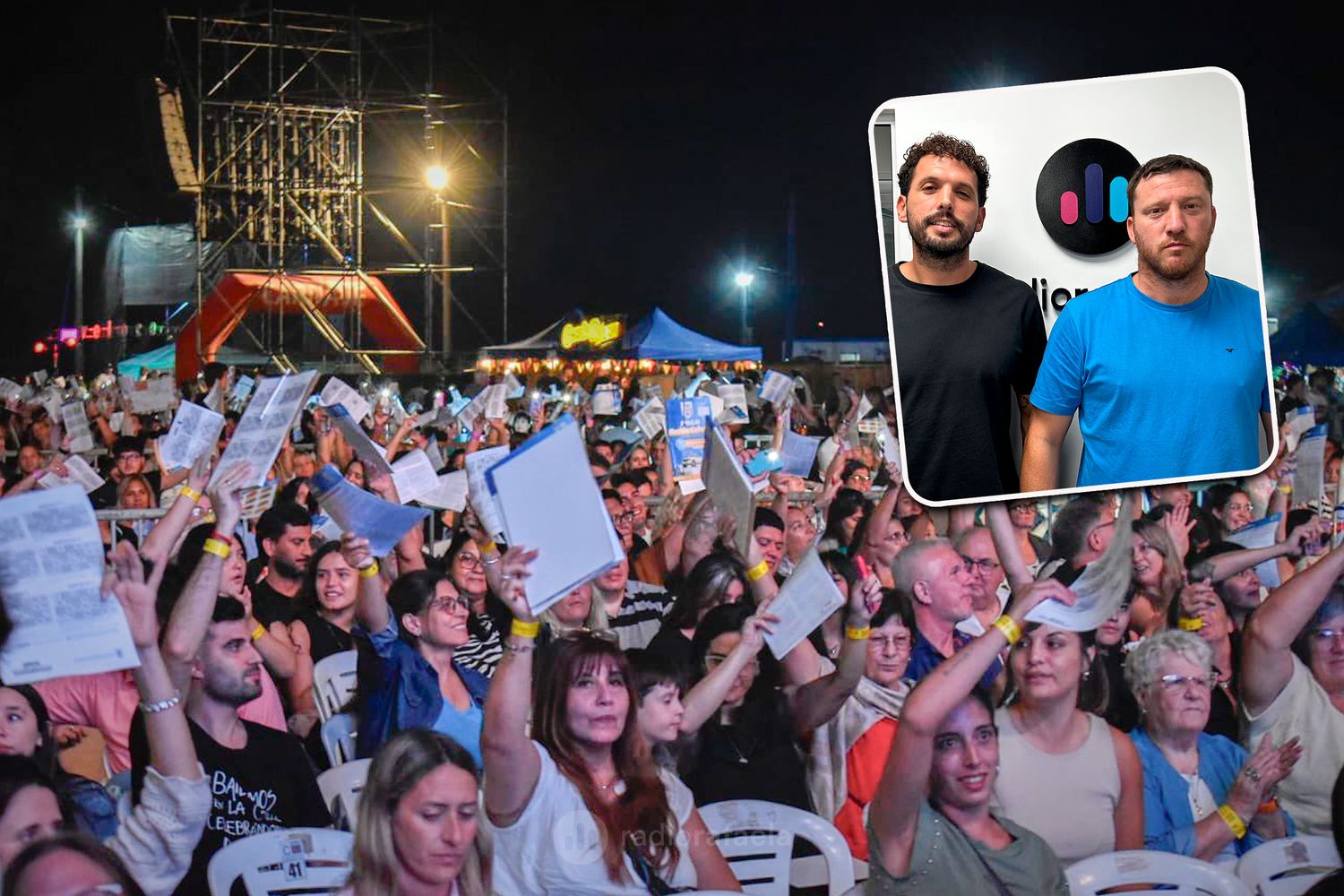 Atlético Rafaela vivió su primer bingo con show de Abel Pintos: “Fue un desafío enorme y superó nuestras expectativas”