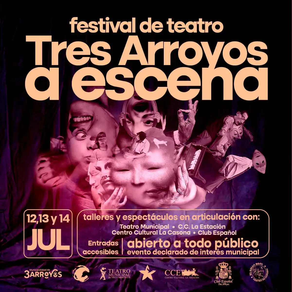 Se acerca el festival de teatro: “Tres Arroyos a Escena”