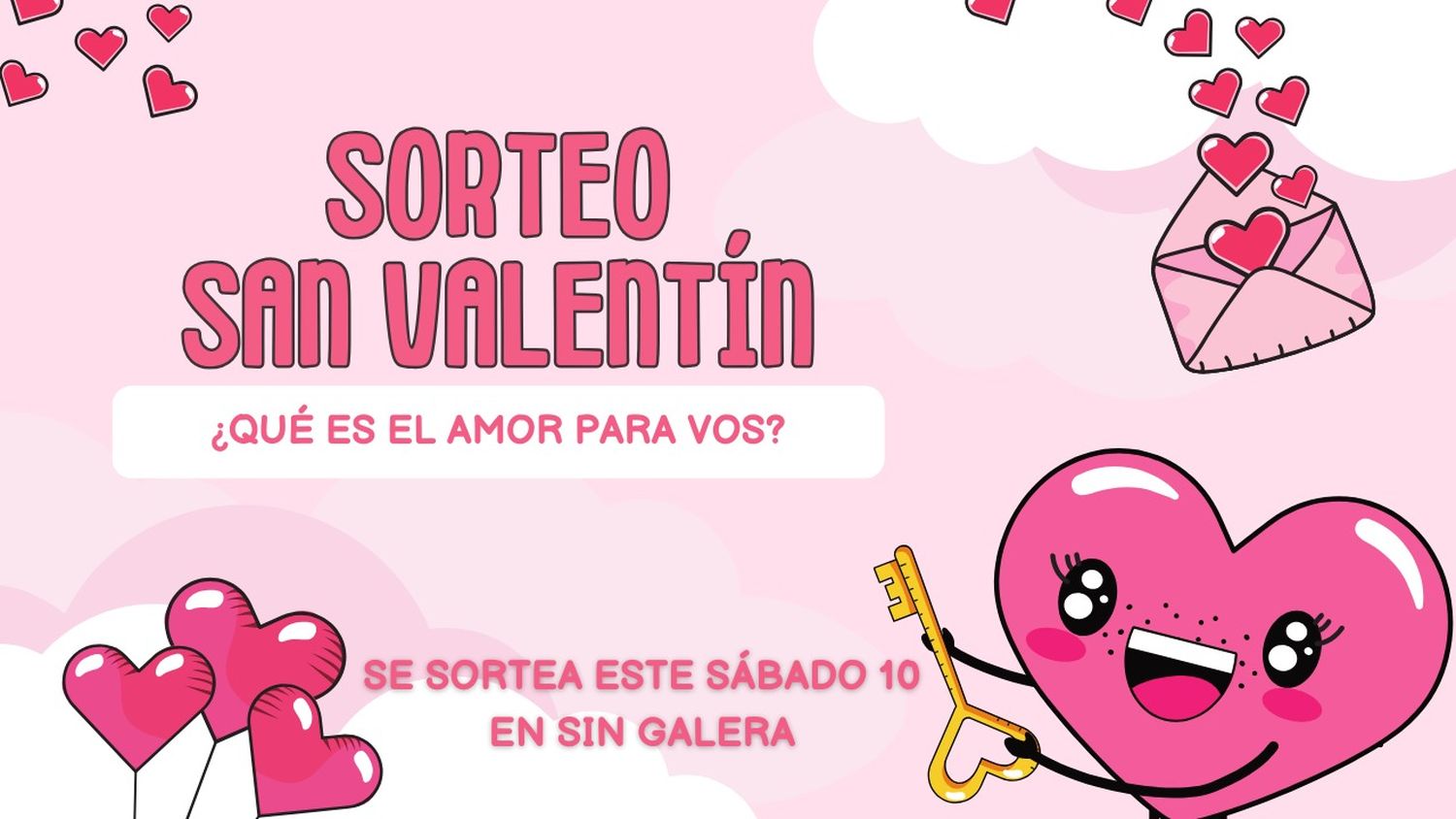 Sorteo del Día de los Enamorados: ¿qué es el amor para vos?
