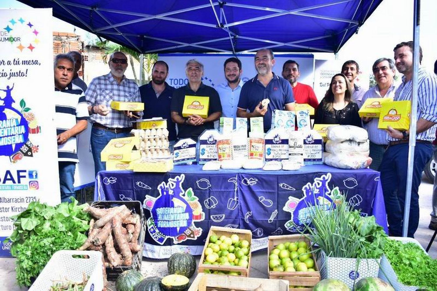 Ibáñez destacó acuerdo de canasta de 
productos locales para Semana Santa