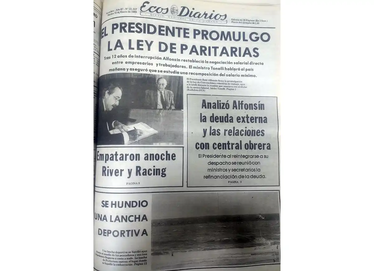 Martes 12 de enero de 1988