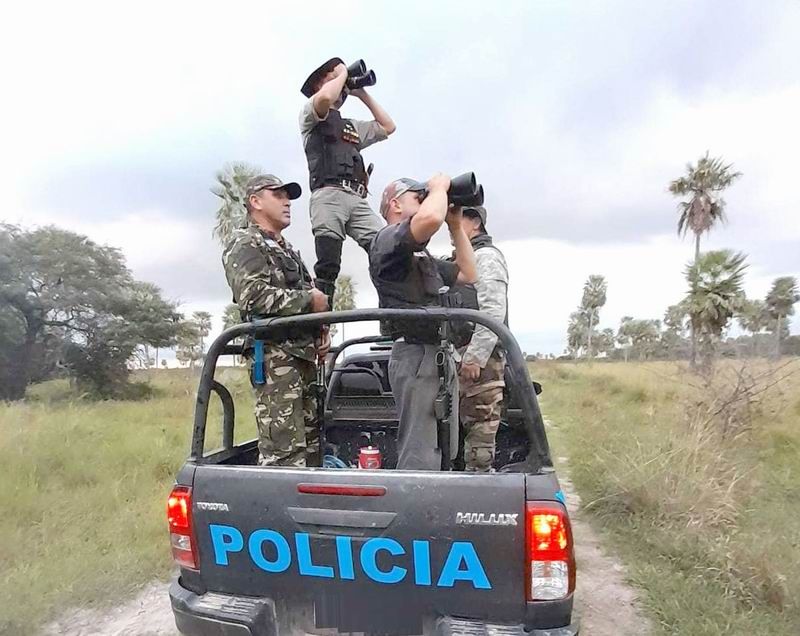 Clorinda: despliegue conjunto de la 
UEAR y la GEOPF en zona de frontera