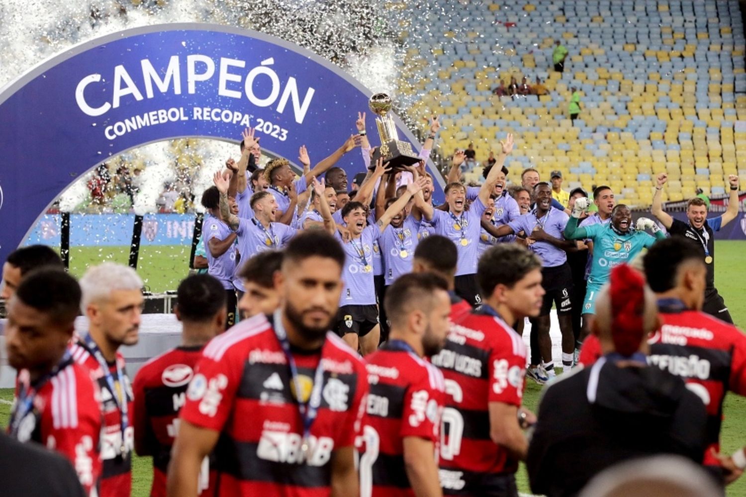 Independiente del Valle se consagró campeón de la Recopa Sudamericana ante Flamengo