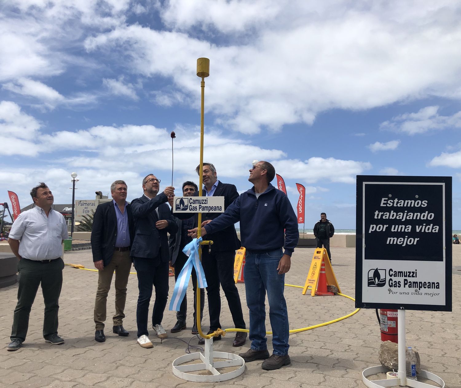 Camuzzi Gas anunció la finalización de las obras de expansión del sistema Barker-Necochea