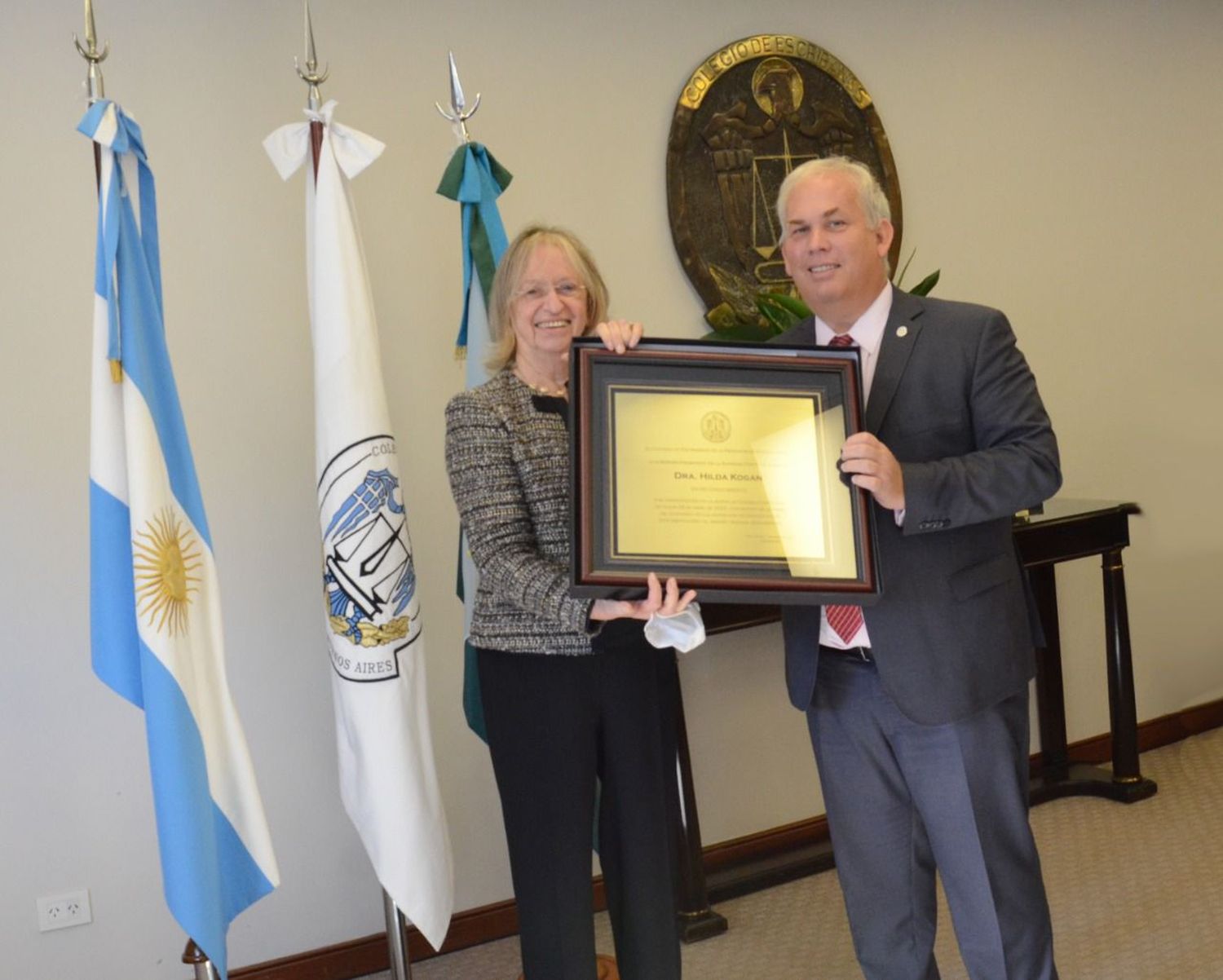 El Colegio de Escribanos firmó un importante convenio con la Suprema Corte de Justicia