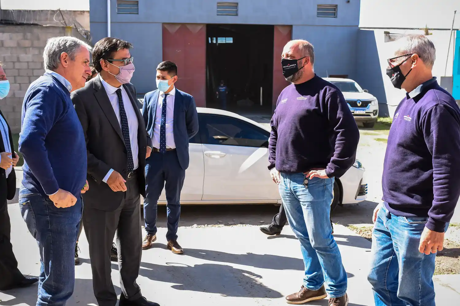 El Ministro de Trabajo de la Nación participó de un encuentro en la Rural y visitó empresas en Chascomús