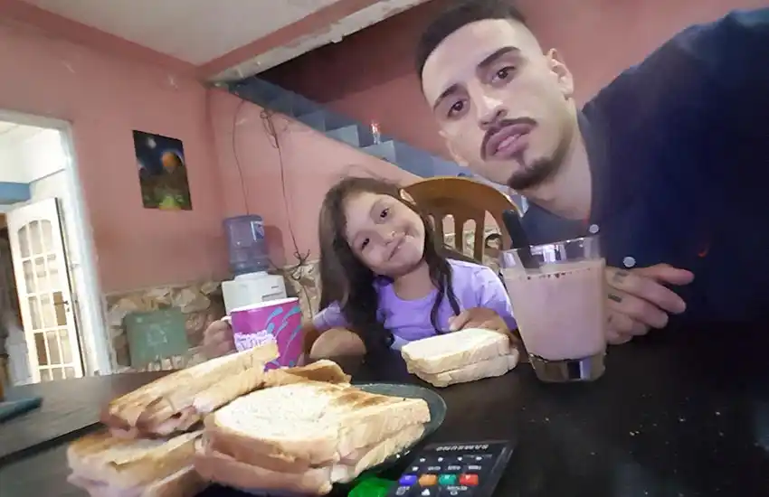 El desgarrador mensaje de la mamá de la hija de El Noba: «Vos descansá en paz, yo la cuido”