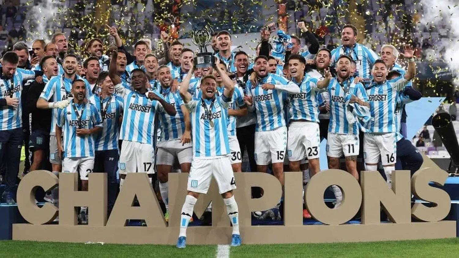 Racing venció con polémica a Boca y salió campeón de la Supercopa Internacional en Abu Dhabi