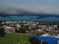 Rige un doble alerta meteorológico para Tandil y la zona