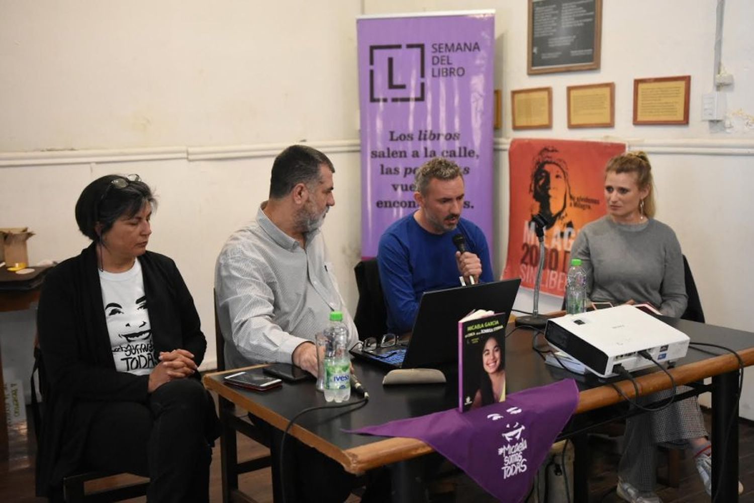 Presentación del libro "Micaela, la chica de la sonrisa eterna"