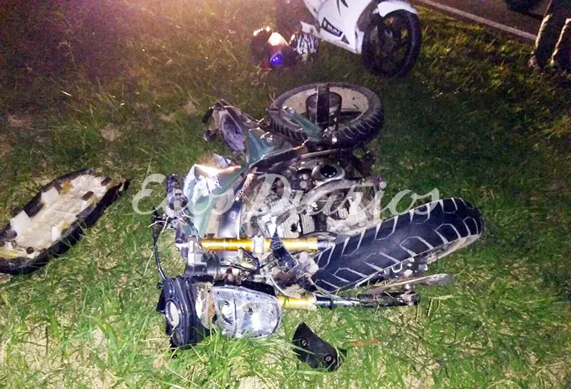 Murió un joven motociclista al protagonizar un choque frontal