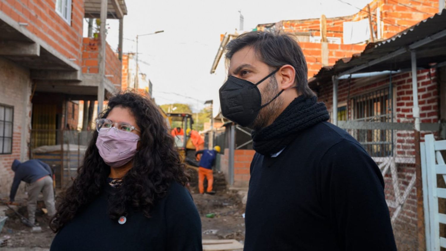 Avanzan los programas de reurbanización en Lanús: Agua, cloacas y gestión de residuos