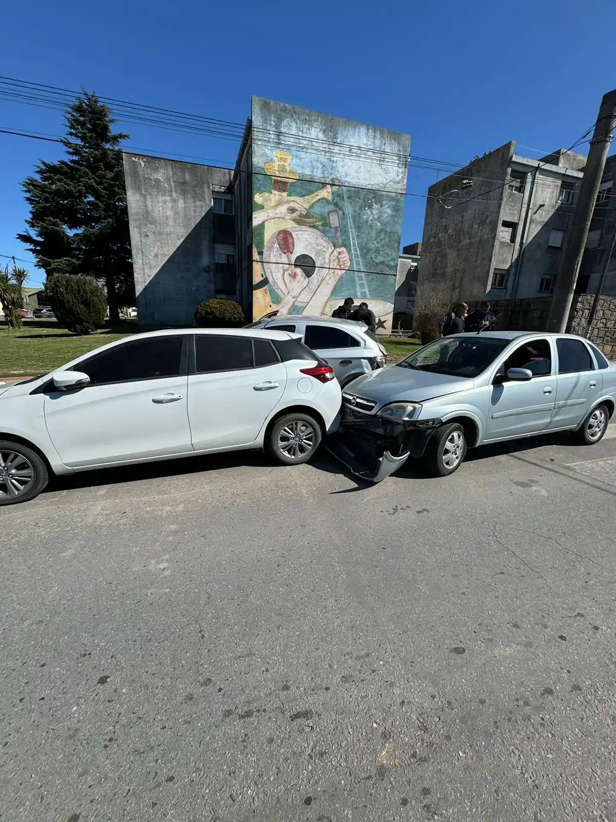 Dos menores debieron ser hospitalizados.