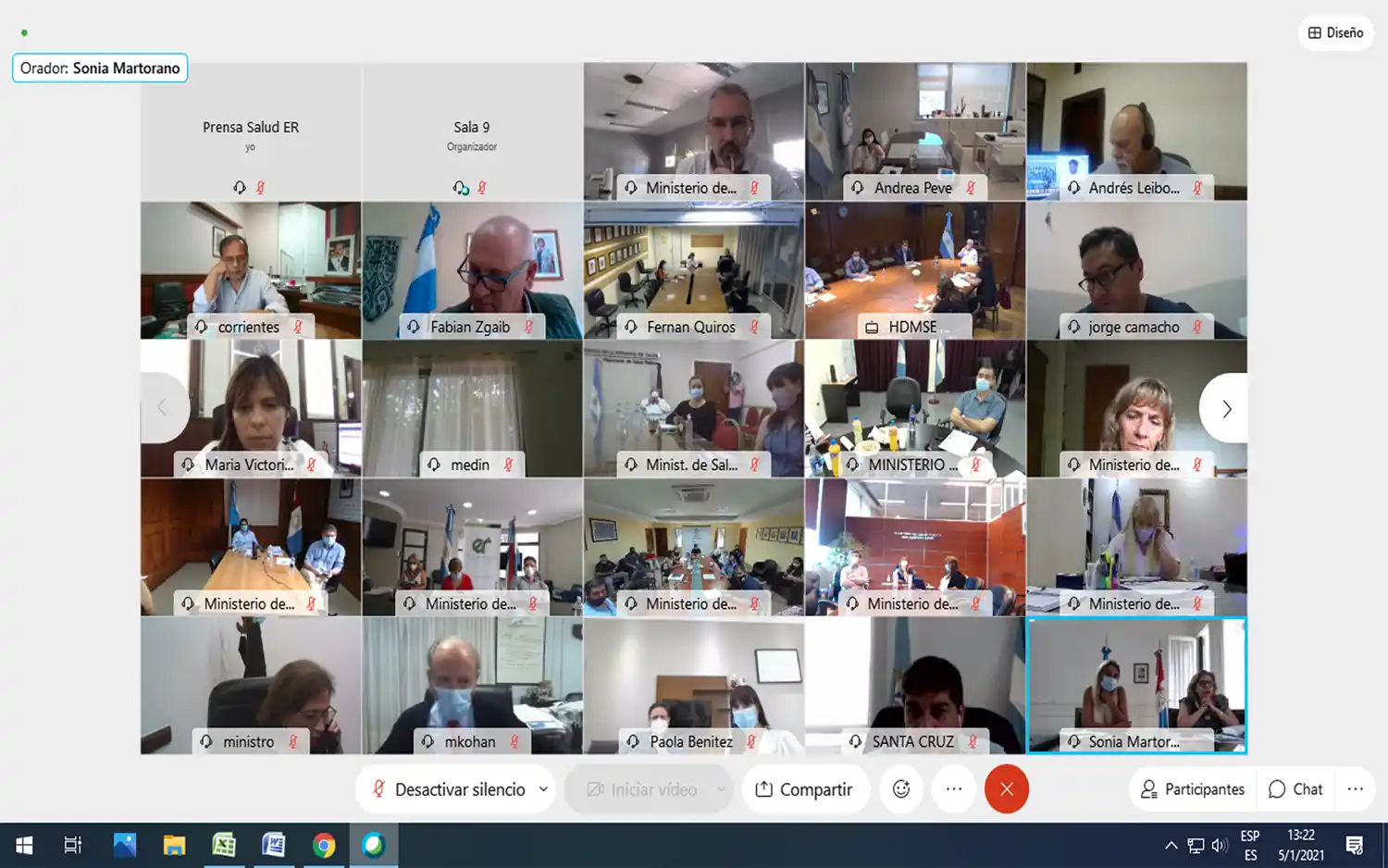 Entre Ríos participó del primer encuentro del año del Cofesa