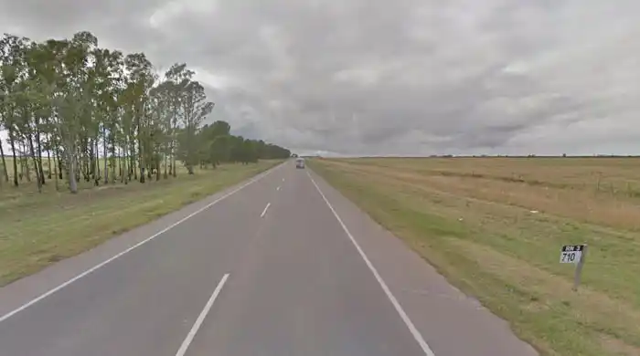 Fatal accidente en Ruta 3 sur: Un muerto 