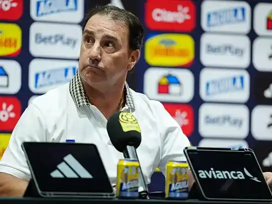 Lorenzo, el técnico de Colombia.