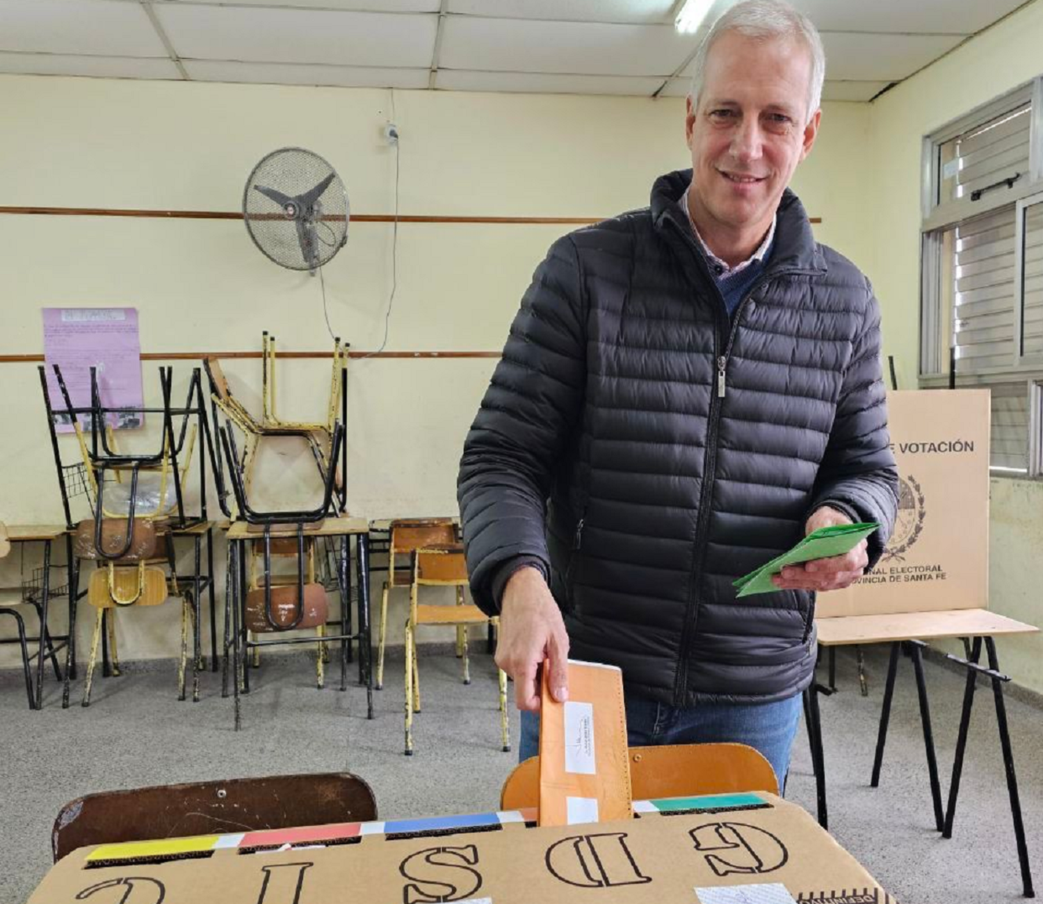 Scarpin votó en Avellaneda