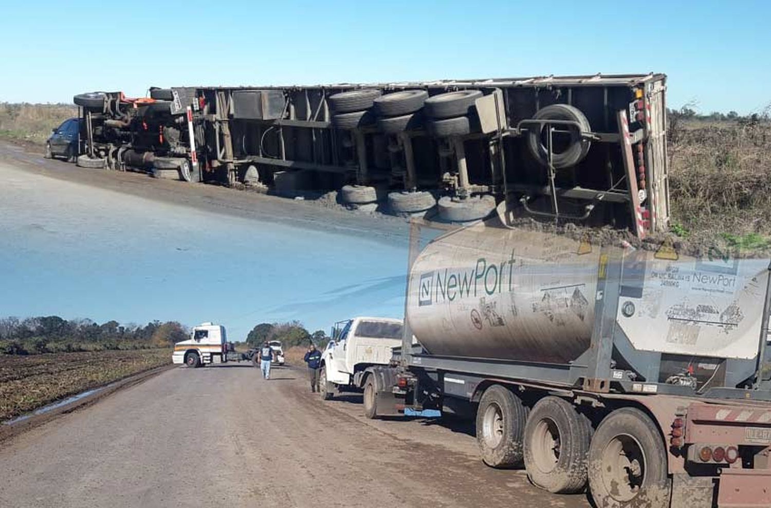 Mañana accidentada en la ruta 91: tres siniestros provocaron que la arteria colapsara