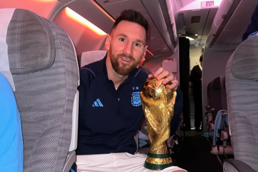VIDEO | Messi emotivo: "Esta Copa también es del Diego que nos alentó desde el cielo"