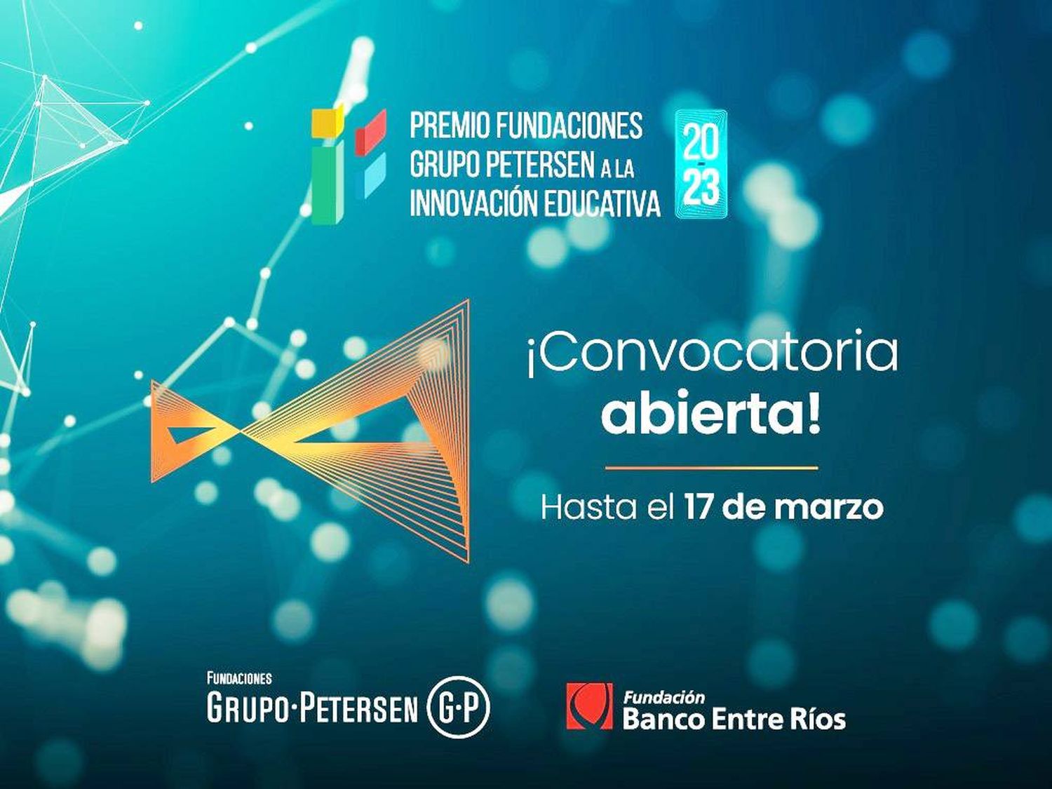 Fundación Banco Entre Ríos lanza la convocatoria de la cuarta edición del �SPremio Fundaciones Grupo Petersen a la Innovación Educativa⬝