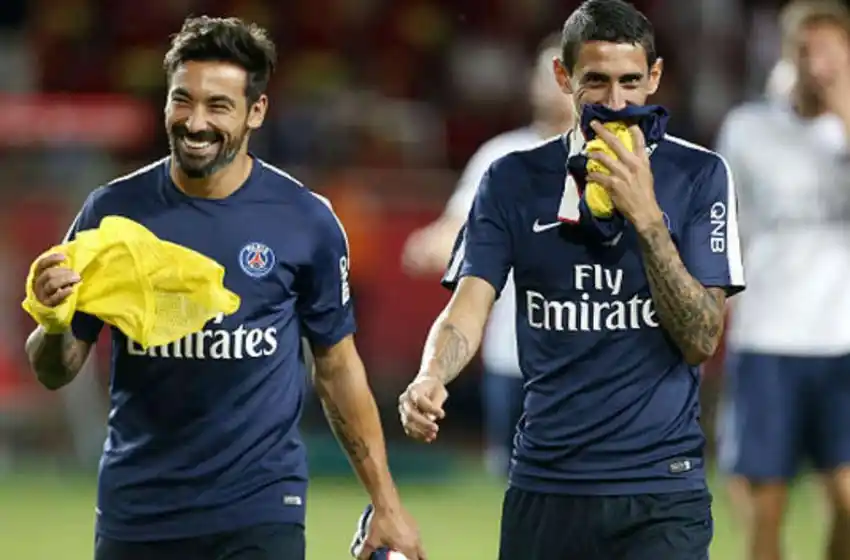 Lavezzi y Di María en Central: el sueño que parece cada vez más posible de la mano del Kily