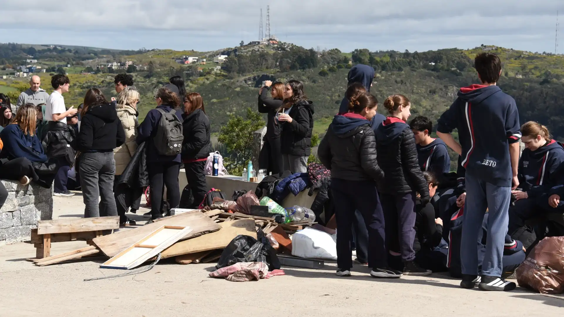 Siete instituciones educativas y casi 300 alumnos fueron parte de la jornada.