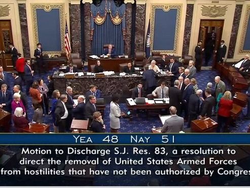 Senado de EE. UU. frena iniciativa para detener ataques de Trump en el Caribe