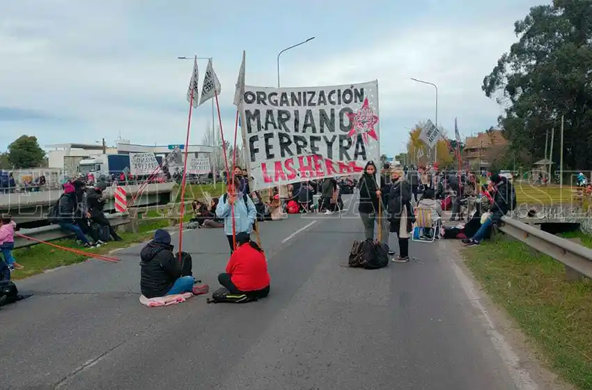 "Si no responden a los reclamos, este es el comienzo de ganar las calles todos los días"