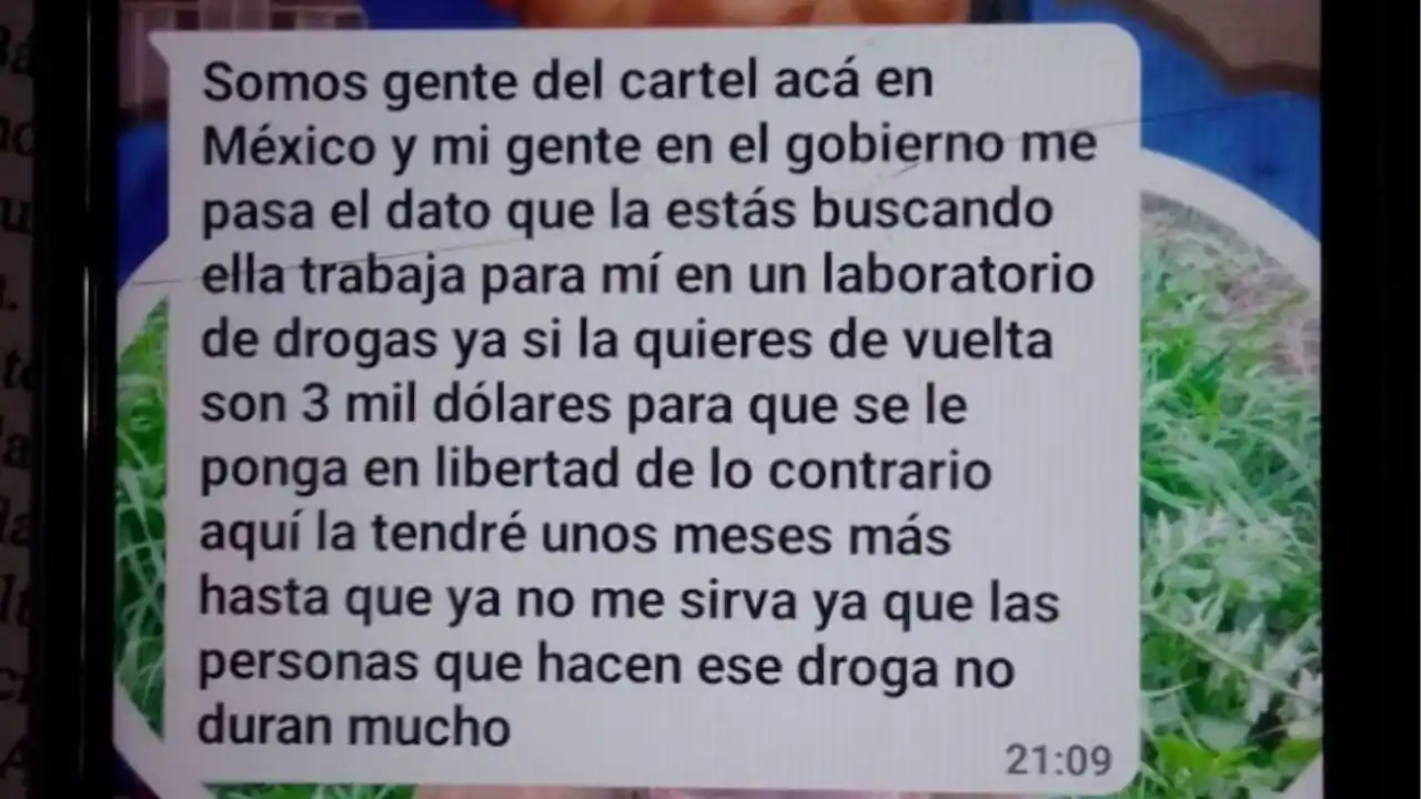 mujer desaparecida - 1