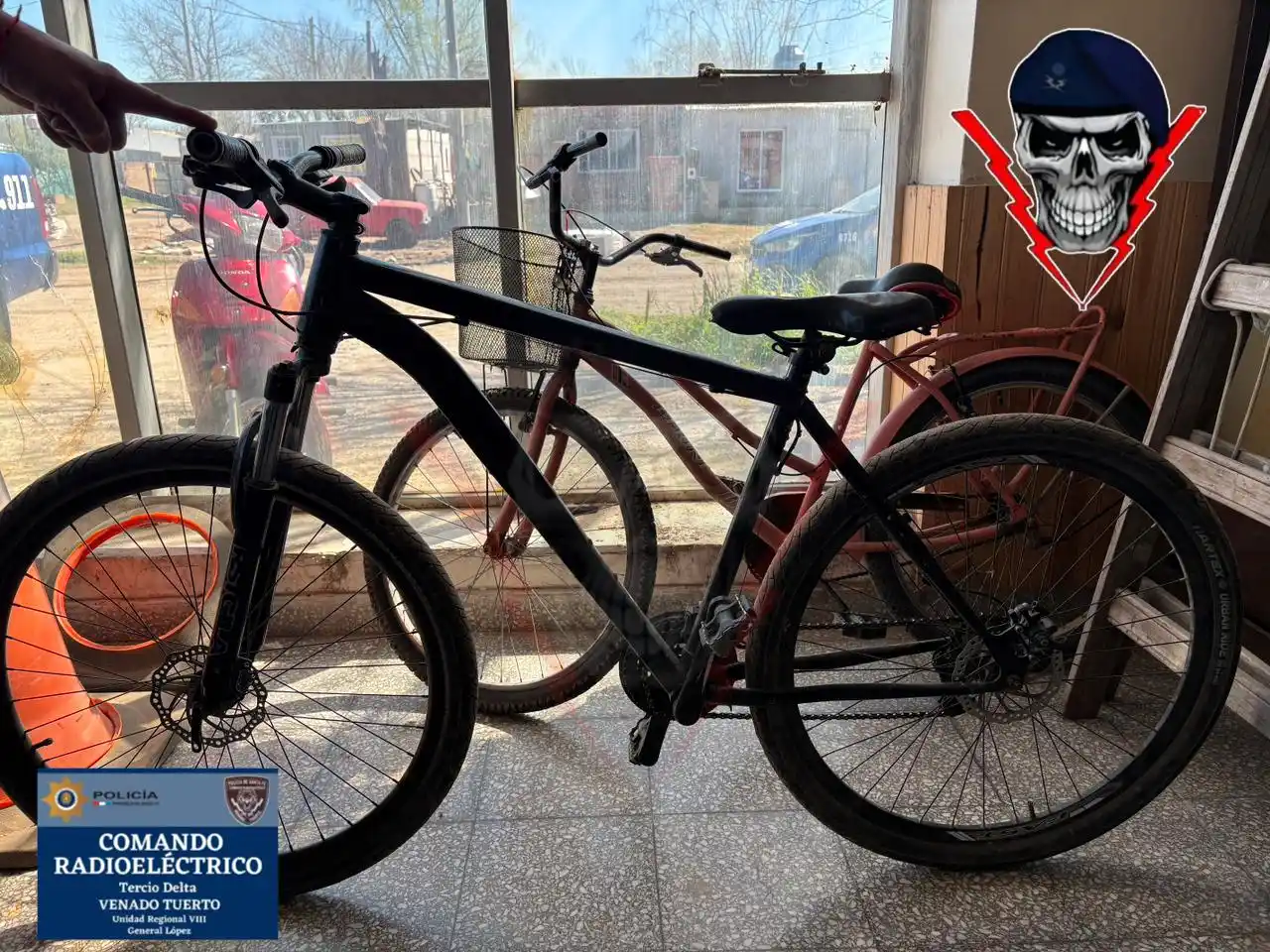 bicicleta secuestrada