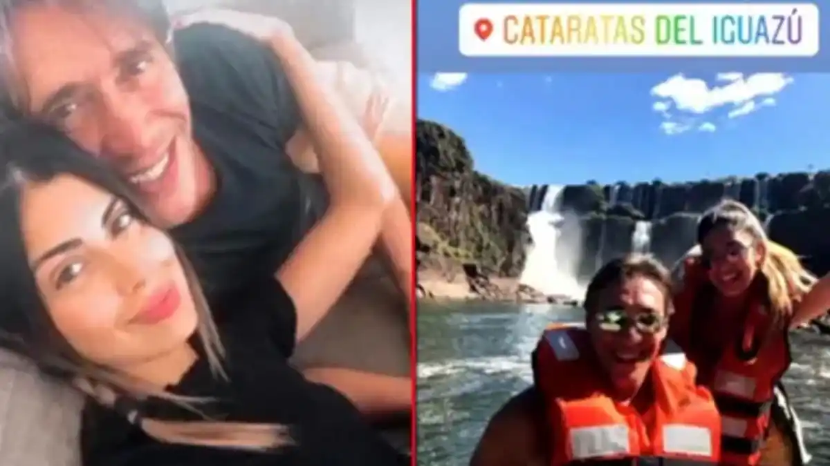 Gianola presentó a su nueva novia en medio de las denuncias por abuso