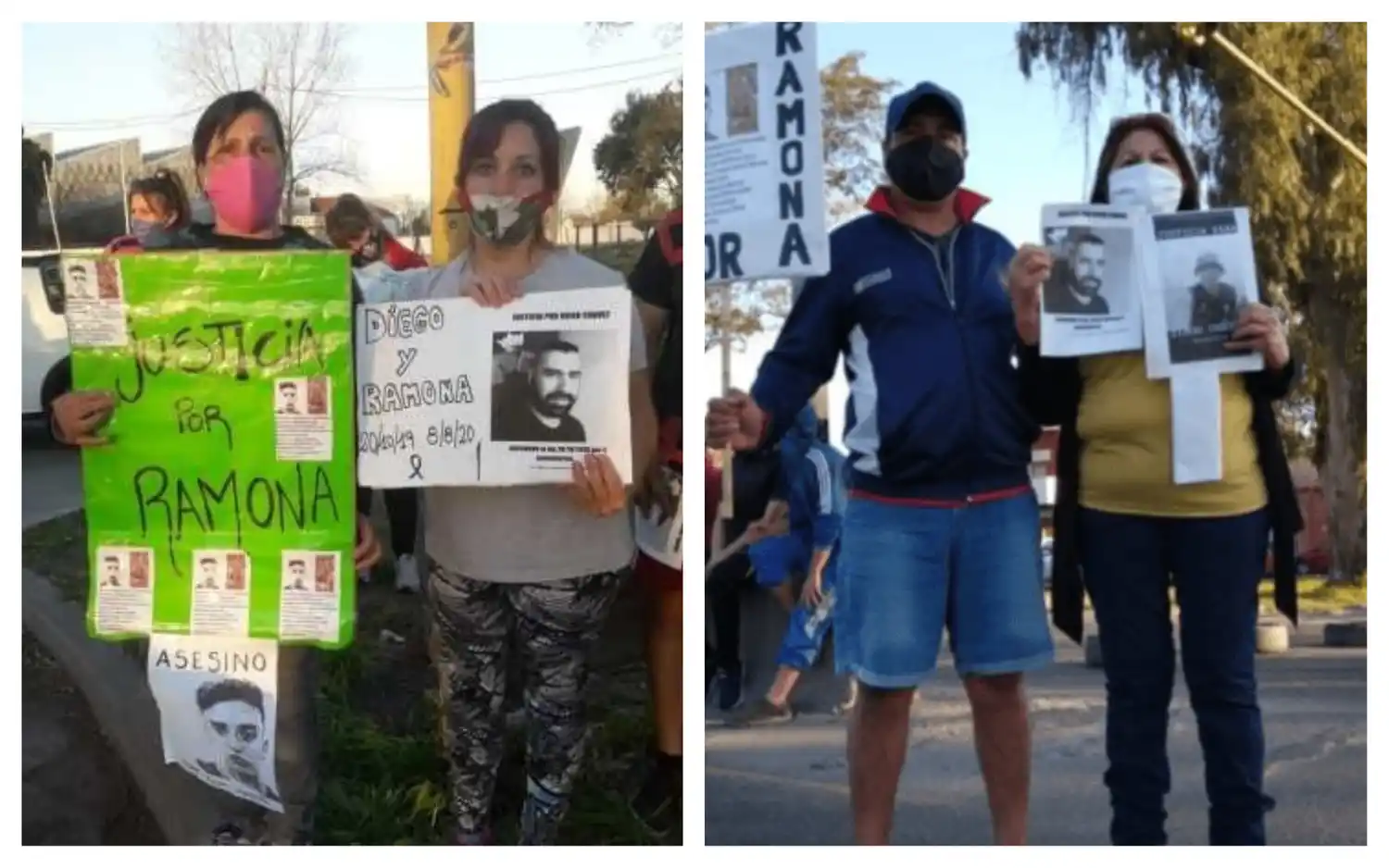 Corte de vecinos en ruta 36 para pedir justicia por dos personas que fueron brutalmente asesinadas en Florencio Varela