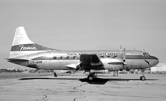 #TBT: Flota Aérea Mercante Argentina (FAMA) flights to the United States and Europe from Buenos Aires in 1950